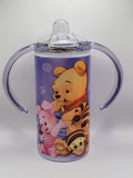 Purple Bear Sippy Cup