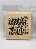 Sunshine 4" Square Coaster