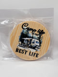 Best Life 4" Round Coaster