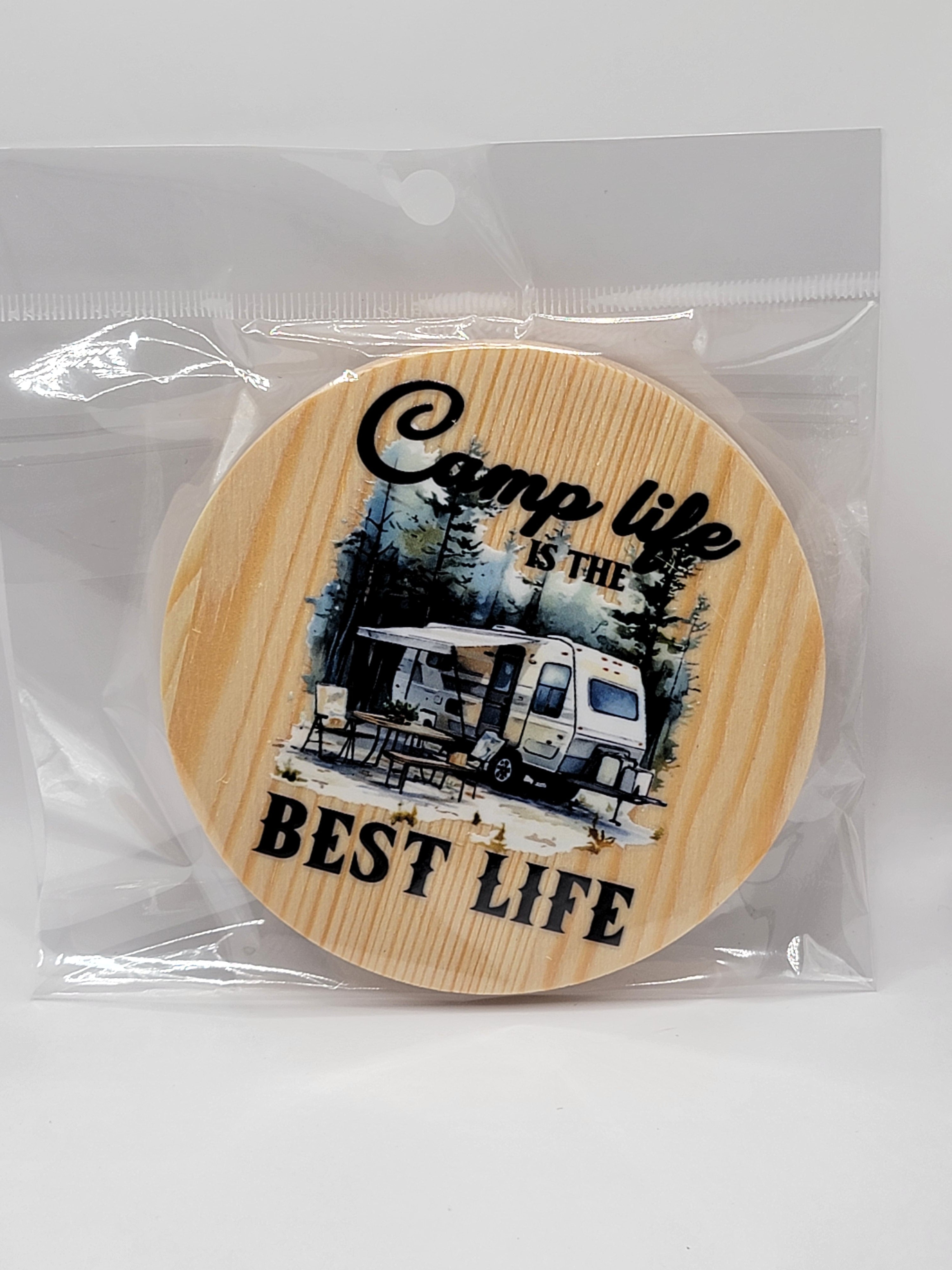 Best Life 4" Round Coaster