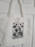 Plant Lover Skull Tote Bag