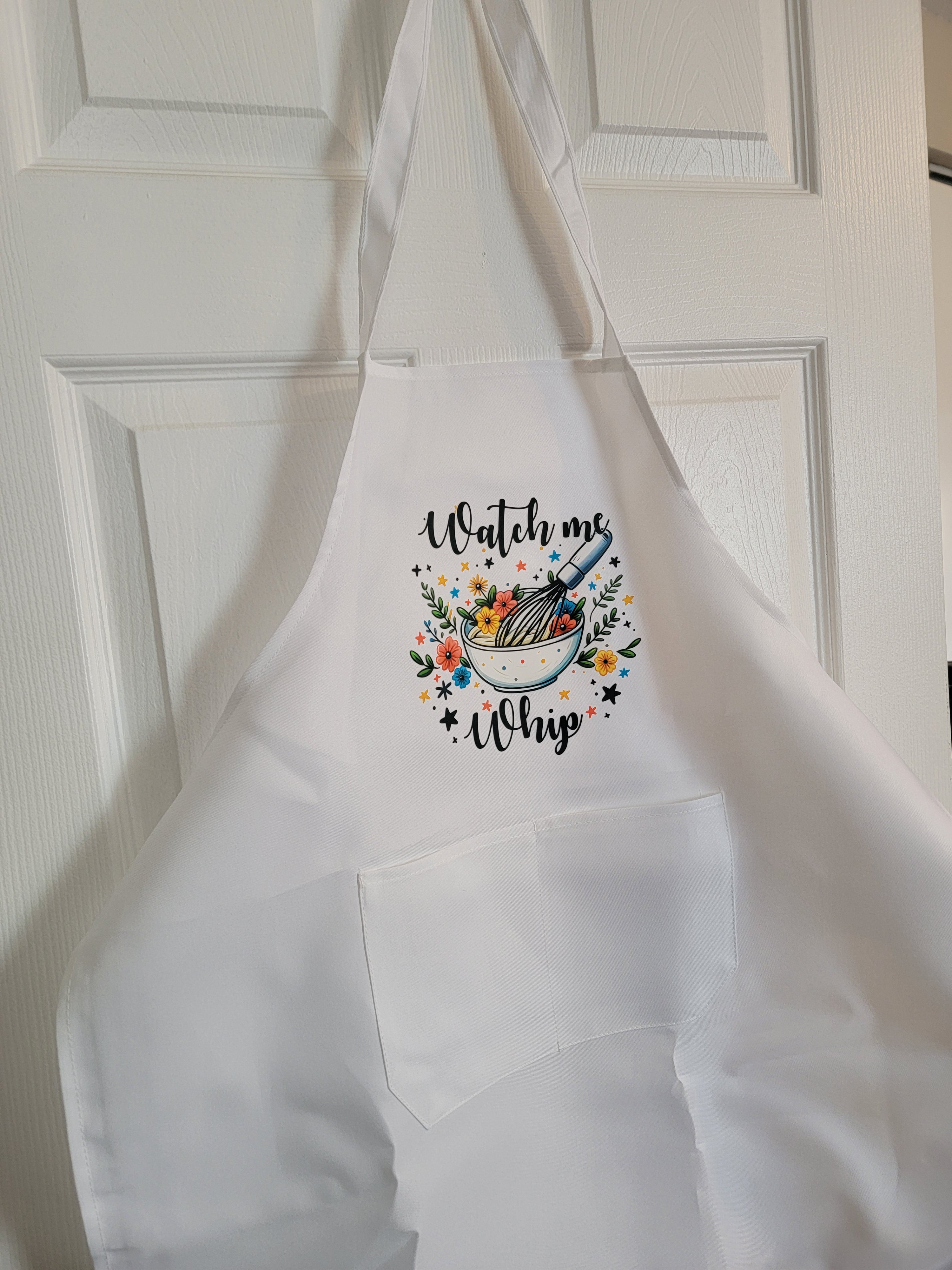 Watch me Whip Apron