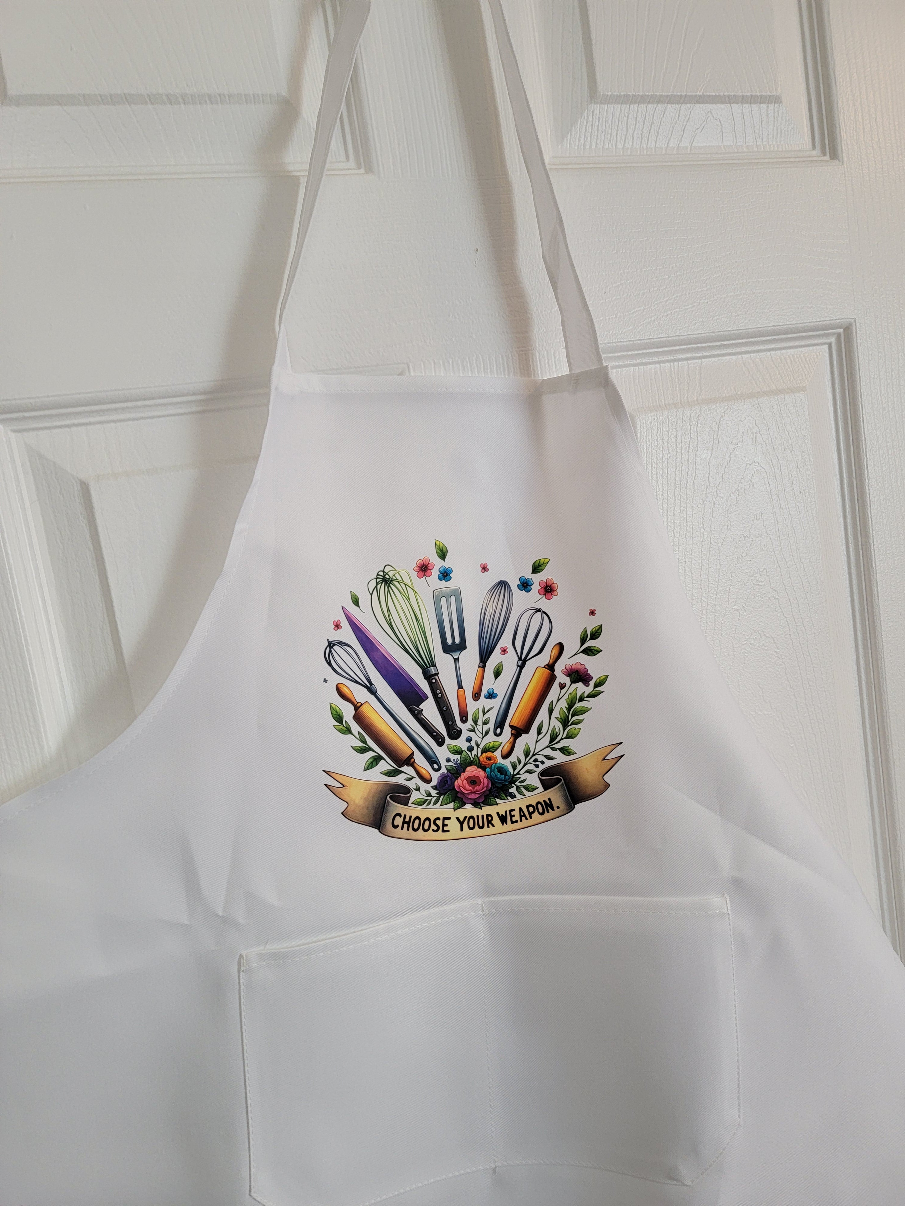 Choose Your Weapon Apron